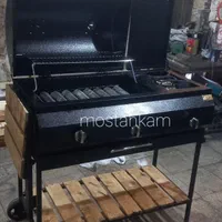 باربیکیو گازی منقل زغال کبابپزدار کد ۰۰۱۲۰