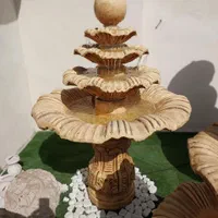 آبنما طبقاتی بتنی مسلح شیک سیمانی فواره حوض باغی