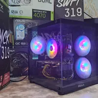 کیس گیمینگ آکواریومی Core i5 گرافیک XFX 8GB