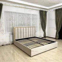 تخت خواب تمام ام دی اف دونفره و یکنفره مدل میلانو|تخت و سرویس خواب|قروه, |دیوار