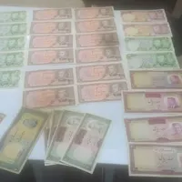 ۴۵برگ اسکناس جز دو برگ بقیه اسکناس ها بانکی|کلکسیون سکه، تمبر، اسکناس|ساری, |دیوار