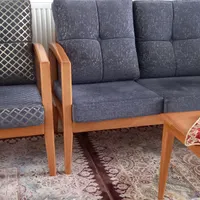 مبل راحتی چوب راش گرجستان ساخت سفارشی|مبلمان خانگی و میز عسلی|شاهرود, |دیوار