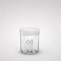 ظرف جار سزار 250cc با درب سفید -پت