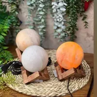 آباژور گوی سنگ نمک|چراغ خواب و آباژور|اسلام‌شهر, |دیوار
