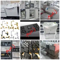 هود گاز سینک روشویی توالت فرنگی شیرالات آیینه باکس