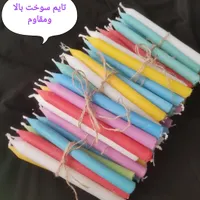 شمع های قلمی دست ساز و جا عودی برا ایام دهه محرم|صنایع دستی و سایر لوازم تزئینی|بهبهان, |دیوار
