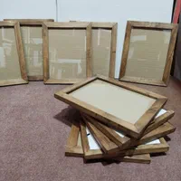 قاب عکس چوبی