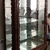 ویترین سلطنتی چوب گردو قدیمی
