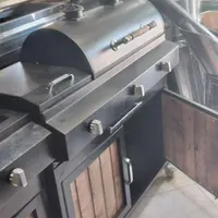 کباب پز اجاق دار کابینتی چرخ دار ۴۰در۸۰ منقل گاز|اجاق گاز و لوازم برقی پخت‌وپز|مشهد, عامل|دیوار