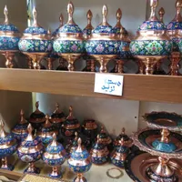 شکلات خوری و گلدان مس و پرداز(عمده، تک)|صنایع دستی و سایر لوازم تزئینی|تهران, شاهین|دیوار