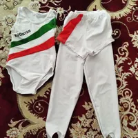 لباس ژیمناستیک پسرانه برای سن 4تا7 سال