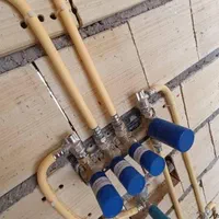 لوله کشی گاز آب برق سیم کشی برقکاری انواع نصب