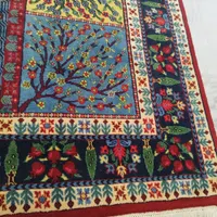 فرش جفت نخ گیاهی