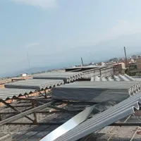 نصب ایرانیت  حلب  کمپارس  بازسازی جوشکاری خرپا