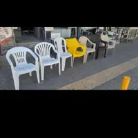 صندلی پلاستیکی فلزی باغی ویلایی تراس فضای باز t50