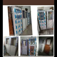 دربب حمامzسرویس بهداشی آلومینیوم درب ضدآب.کهندژ