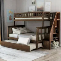 تخت دو طبقه ی سه نفره