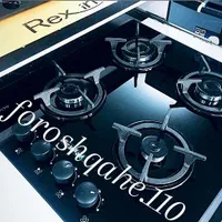 اجاق گازرومیزی4شعله رومیزی توکارصفحه ای کد۲۳۰