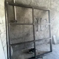 آهن کشی مغازه با تخته و نبردبان|مصالح و تجهیزات ساختمان|تهران, مرادآباد|دیوار