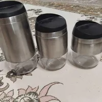 ظرف نگهدارنده (چای،قند یاحبوبات)