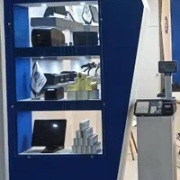 صندوق فروشگاهی مشکی i3 مدل b77 / بارکدخوان / ترازو