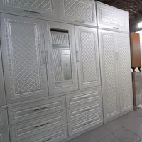 کمددیواری طرح لوزی دومنظوره جا رختخوابی ورگال لباس