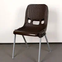 صندلی پلاستیکی حصیری باغ و ویلا