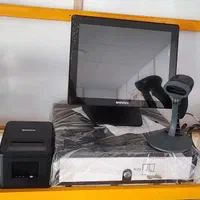 صندوق فروشگاهی لمسی چاپگر بارکدخوان کیوسک