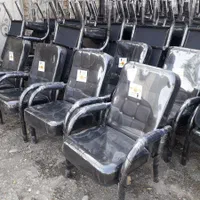 صندلی ثابت مبلی مشکی