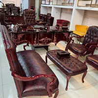 مبلمان کلاسیک اداری میزکلاسیک چهارکشونیمست