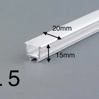 پروفیل و دیفیوزر لاینر کد L5 لاین نوری توکار