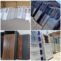 چهارچوب فلزی آماده نصب درب پنجره%آلومینیومupvcچوبی