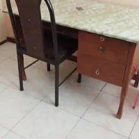 کتابخانه ومیز لپ تاپ باسه کشو ومیز تحریر با صندلی|کتابخانه، شلف، قفسه‌های دیواری|تهران, آجودانیه|دیوار