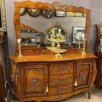 آینه کنسول خمره ای طرح ریشه(مازول)