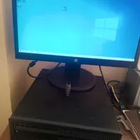 مینی کیس hp به همراه مانیتور 24 اینچ hp
