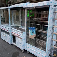 دستگاه بریون کباب ترکی مرغ پز جوجه گردان گردون فر