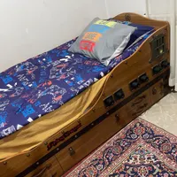 تخت خوابه  و تشک نوجوان یک نفره|تخت و سرویس خواب|تهران, جمهوری|دیوار