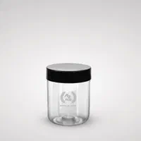 ظرف پلاستیکی جار طرح سزار 250سی سی با درب مشکی