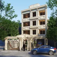 یک ساختمان نوساز، ۶ طبقه ۳۰۰ متری