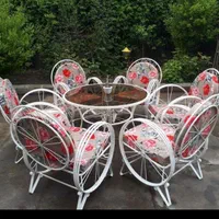 صندلی باغی ویلایی کد 8905 کافه رستورانی فلزی