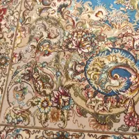 جفت 3 متری خطیبی دو کف ابریشم 55 رج|فرش|تهران, فرمانیه|دیوار
