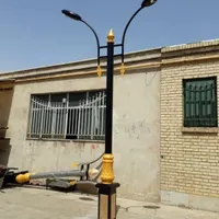 پایه چراغ فلزی شهری خیابانی پارکی ویلایی مقاوم شیک