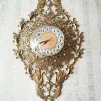 ساعت دیواری برنجی