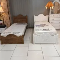 تخت خواب شیک یک نفره ام دی اف وکیوم شرکتی آرامش|تخت و سرویس خواب|تهران, شهرک ابوذر|دیوار
