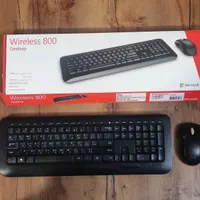 موس و کیبورد بی سیم ماکروسافت wireless 800