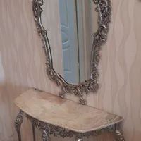 آیینه کنسول برنزی