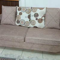 مبل هفت نفره همراه میز وعسلی سالم