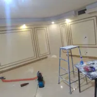 نصب ابزار گچبری پیش ساخته گچ بری قاب بندی اجرای گچ