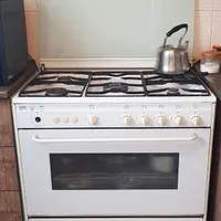 اجاق گاز پنج شعله سینجر با ۳ جوجه گردان و فر