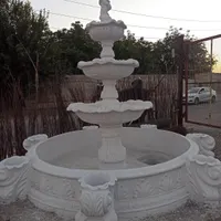تندیس سبز گلدان آبنما کباب پز بتنی